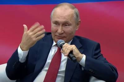Путин выступил против принудительной вакцинации от коронавируса