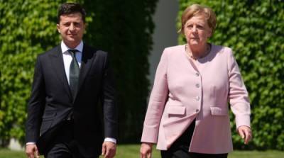 Зеленский и Меркель обсудили Донбасс и Северный поток-2: подробности