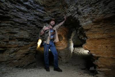 Оператор Владимир Корзинкин рассказал секреты пещер в Липецкой области