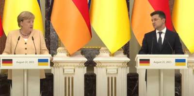 Украина, Германия и Франция должны иметь консолидированную позицию по урегулированию ситуации на Донбассе, - Зеленский