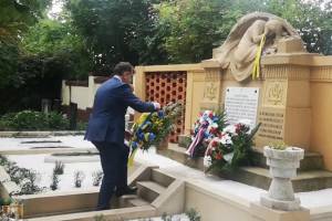 В Чехии открыт мемориал украинским воинам
