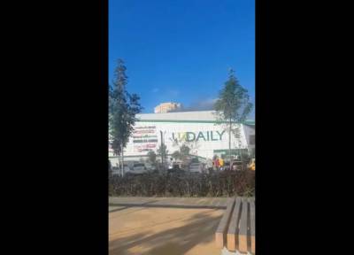 Посетителей торгового центра 4Daily в Мытищах эвакуируют из-за пожара
