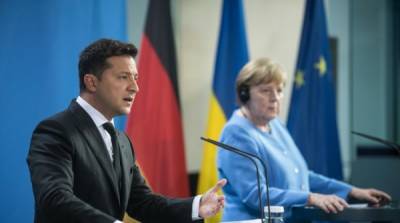 Меркель и Зеленский сделали совместные заявления по итогам встречи в Киеве