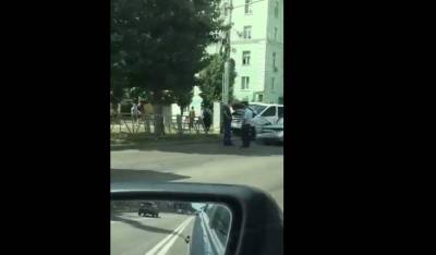 Два человека пострадали в ДТП на улице Циолковского в Рязани