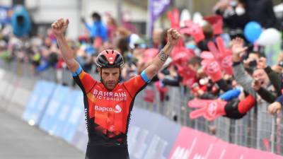 Итальянский велогонщик Карузо выиграл девятый этап «Вуэльты»