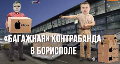 Чемоданная контрабанда в «Борисполе»: 22 тонны за две недели