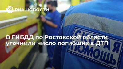 В Ростовской области шесть человек, в том числе двое детей, погибли в ДТП