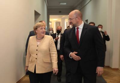 Шмыгаль встретился с Меркель: о чем говорили политики