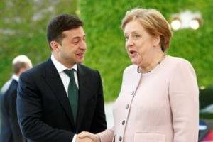 Зеленский провел встречу с Меркель