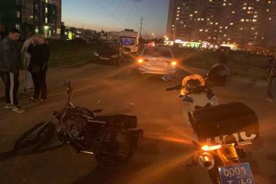 14-летний мотоциклист попал в аварию в Твери