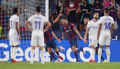 Реал в невероятном матче с шестью голами сыграл вничью с Леванте