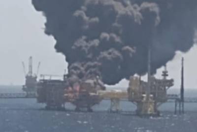 Озвучены подробности взрыва на нефтяной платформе в Мексиканском заливе