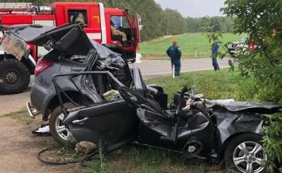 В Татарстане автомобиль вылетел в кювет при обгоне: погибли две женщины