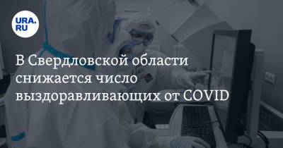 В Свердловской области снижается число выздоравливающих от COVID