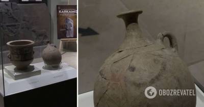 Древнейший смайлик в истории выставили в музее в Турции - видео