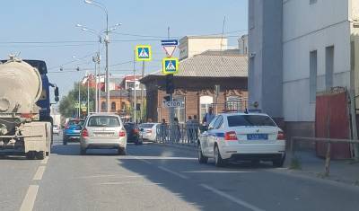 В центре Тюмени не работает светофор