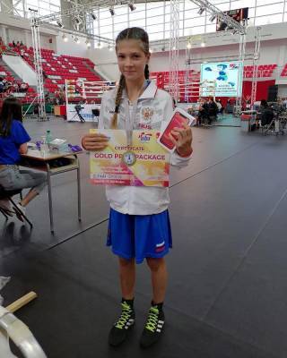 Девочка из Лебедяни завоевала золото Чемпионата Европы в Сараево