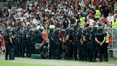 Французская прокуратура начала расследование драки на матче "Ницца" — "Марсель"