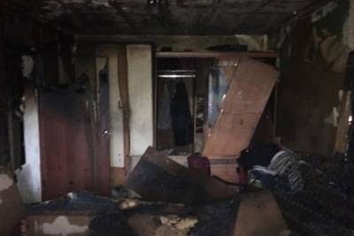 В Няндоме курильщик устроил пожар в съёмной квартире