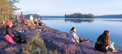 «Помните о коварстве озера»: в Карелии инспекторы рассказали туристам про опасность Ладоги