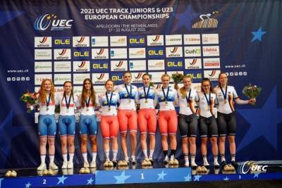 Алексей Дюмин поздравил тульских велогонщиков с победой на первенстве Европы