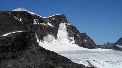 Шведская гора стала на два метра ниже из-за потепления