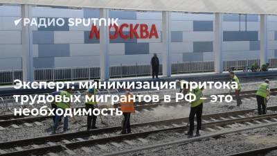 Экономист Зубец: "минимизация" притока трудовых мигрантов в Россию – способ борьбы с бедностью