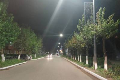 В Щекинском районе установили более 4000 энергосберегающих приборов уличного освещения