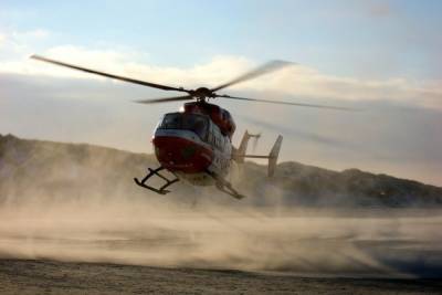В Иванове у медицинского вертолета в полете оторвалась лопасть