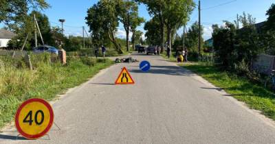 В Зеленоградском районе водитель скутера пострадал после столкновения с легковушкой