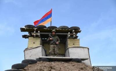 Армянский офицер забрëл на азербайджанскую сторону границы