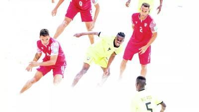 Сборная Таити обыграла Мозамбик и вышла в плей-офф ЧМ по пляжному футболу