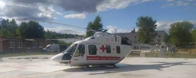 У вертолета санавиации, совершившего жесткую посадку в Иванове, оторвалась лопасть