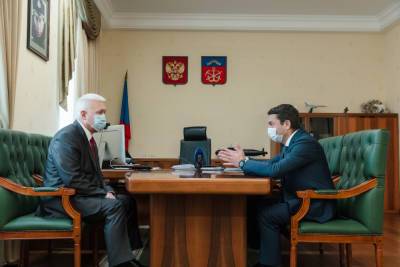 Андрей Чибис и Михаил Белошеев обсудили планы совместной работы