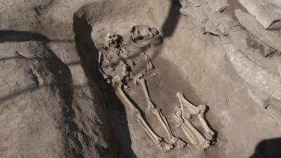 В Аскизском районе Хакасии нашли неразграбленное древнее захоронение