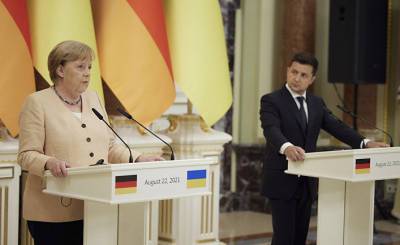 Надежды Зеленского не оправдались: генерал сделал выводы из визита Меркель на Украину (Телеграф, Украина)