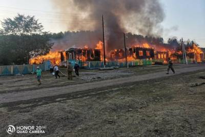 В одном из сел Башкирии сгорели сразу два подворья - bash.news - Башкирия - район Бурзянский