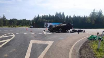 Мотоциклист погиб в ДТП в Орловской области