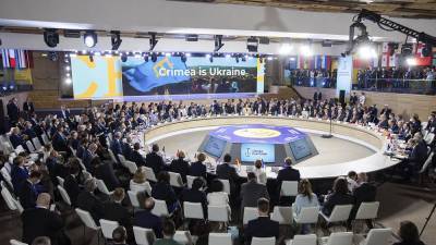 Непризнание Крыма: саммит в Киеве в Кремле назвали антироссийским