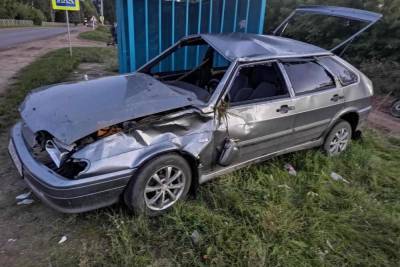 Водитель и пассажир пострадали в результате ДТП в Новосокольническом районе
