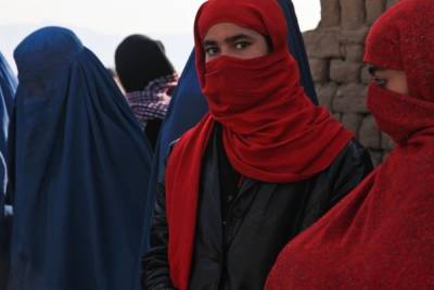 В Москве начались задержания на акции в поддержку афганских женщин