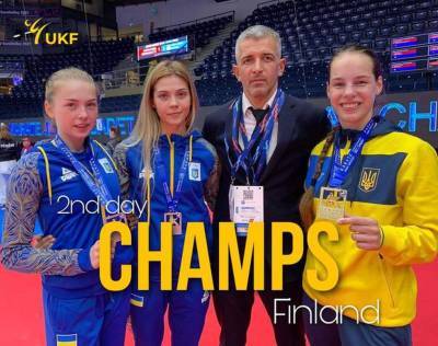 Украина завоевала 8 медалей на молодежном чемпионате Европы по Карате