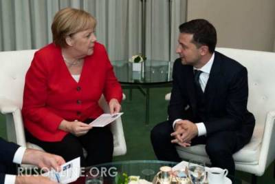 Стоит задуматься: Замечена необычная деталь на встрече Зеленского и Меркель (фото)