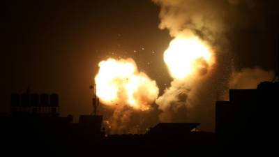 Al Arabiya: израильские ВВС нанесли удары по объектам ХАМАС в Газе