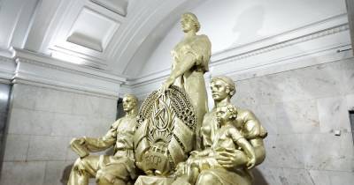 В Москве открыли считавшуюся утраченной скульптуру «Советская Белоруссия»