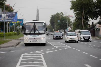 Судьбу выделенной полосы для автобусов решают в Южно-Сахалинске