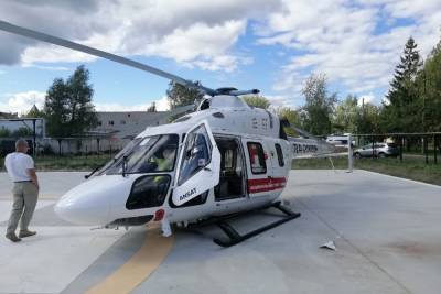 В Иванове вертолет санавиации, при посадке, лишился одной из лопастей