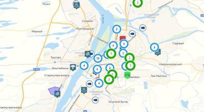 В Астрахани работает интерактивная карта отключений коммунальных услуг
