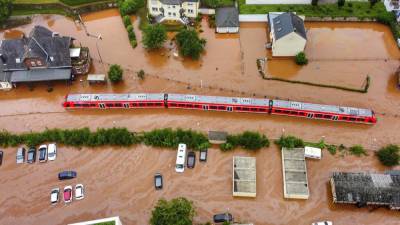 Наводнения в Европе станут чаще