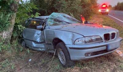 Смертельное ДТП в Одесской области: водитель влетел в дерево и погиб